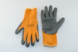 Перчатки сжатый латекс неполный облив от Фабрики перчаток.